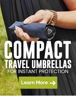 Compact Travel Umbrellas for Portable Protection