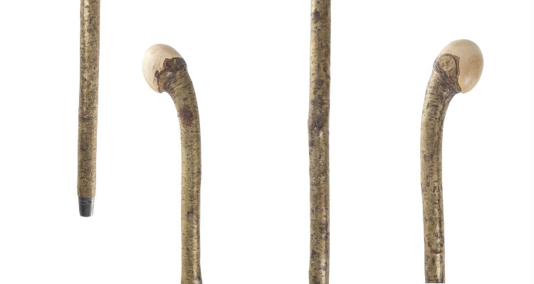 Hazel Coppice Knobstick Country Walking Stick