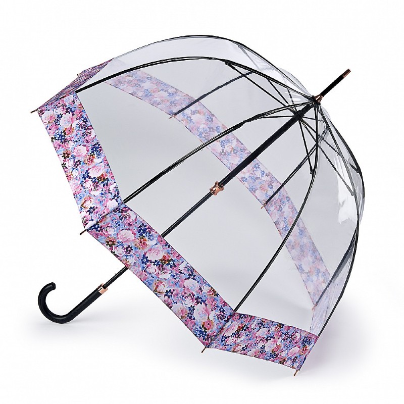 Fulton Birdcage Digital Blossom Bridesmaid Umbrellas (Pack of 5)