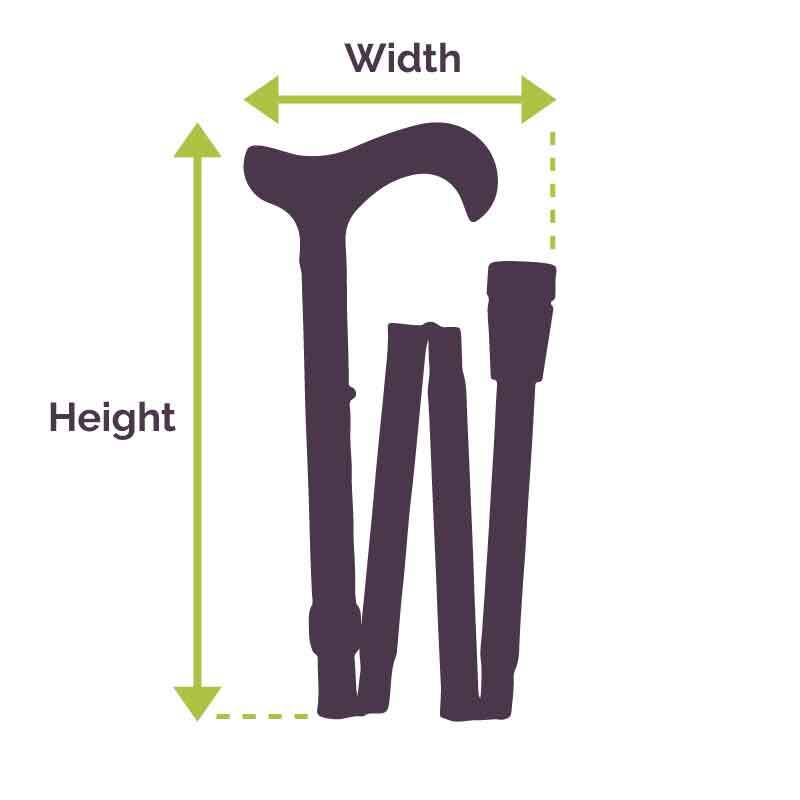Folding Cane Walking Stick for Blind Person Guide Crutch Guides