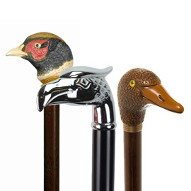 Birds Head Walking Sticks