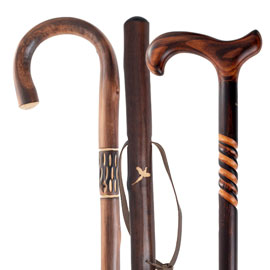 Carved Walking Sticks