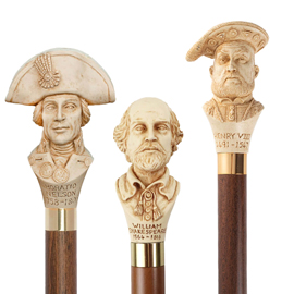 Historical Handle Walking Sticks