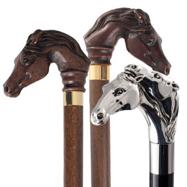 Horse Head Walking Sticks