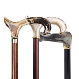 Marble Effect Walking Sticks