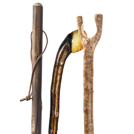 Natural Wood Walking Sticks