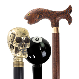 Novelty Handle Walking Sticks