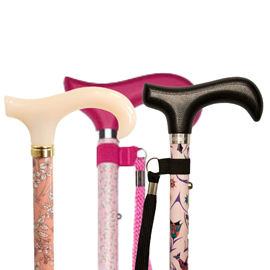 Patterned Pink Walking Sticks