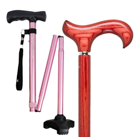 Plain Pink Walking Sticks