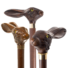 Rabbit Handle Walking Sticks