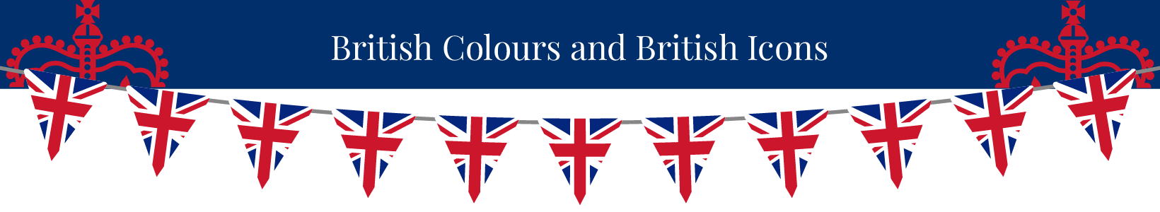 British colours and icons