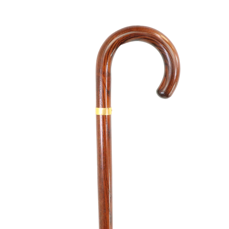 Solid Wooden Walking Cane Wood Canes Wooden Crutches Wooden Walking Stick  Cane Flexible Solid Wood Walking Stick Traditional Wooden Canes for  Elderly