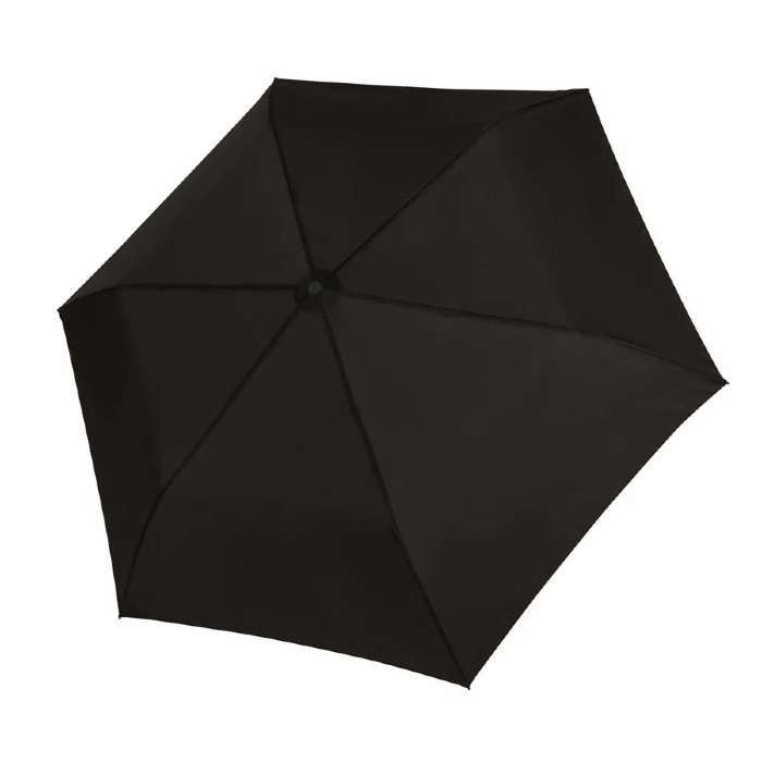 Doppler Zero 99 Ultra-Lightweight Folding Pocket Umbrella (Black)