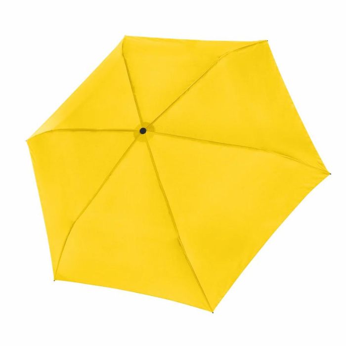 Doppler Zero Magic Lightweight Folding Auto Open and Close Pocket Umbrella (Shiny Yellow)