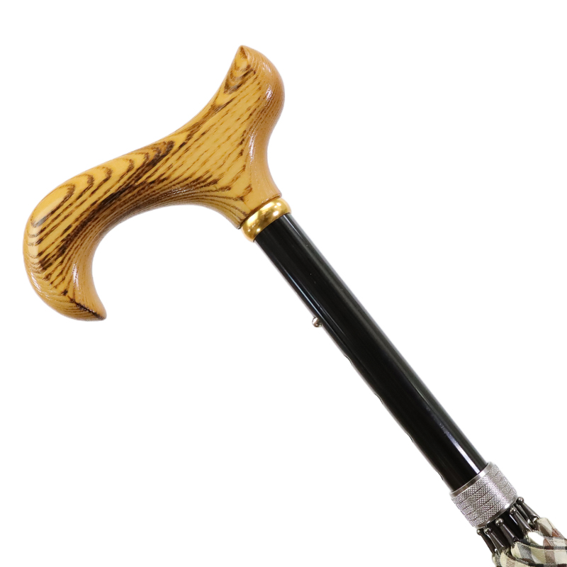 Derby Canes And Walking Sticks With Brass Handle (1023.101.GMB