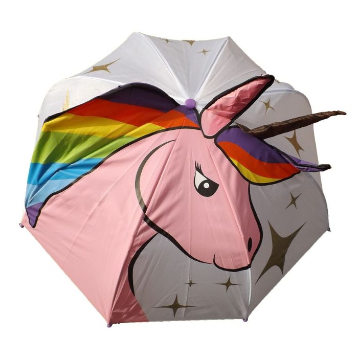 Soake 3D Pop-Up Unicorn Umbrella for Kids