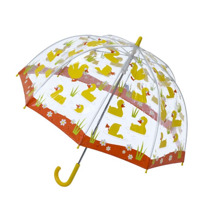 Soake Bugzz Clear Dome Duck Umbrella for Kids
