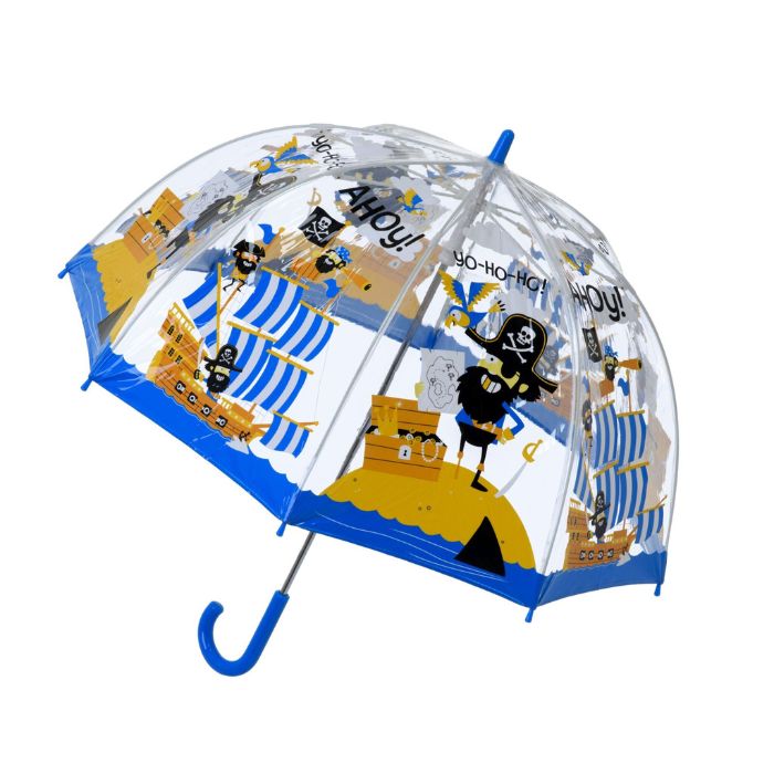Soake Bugzz Clear Dome Pirate Umbrella for Kids