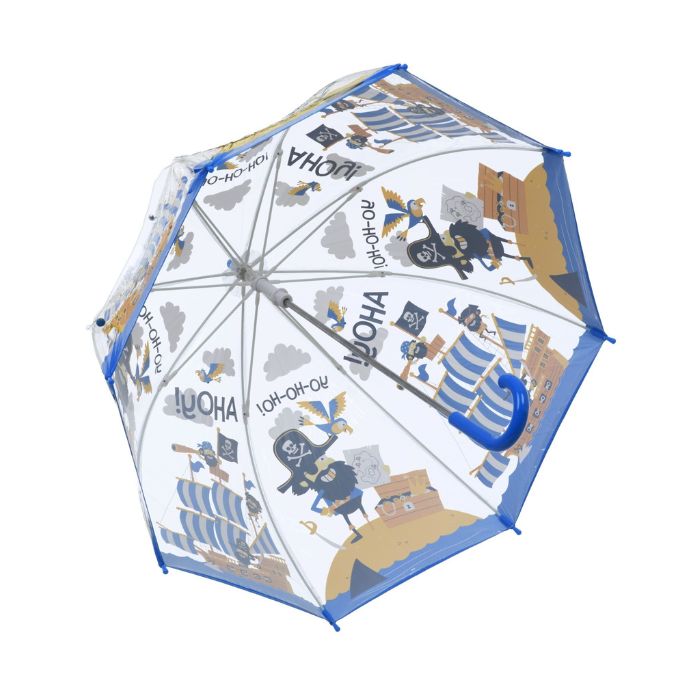 Soake Bugzz Clear Dome Pirate Umbrella for Kids