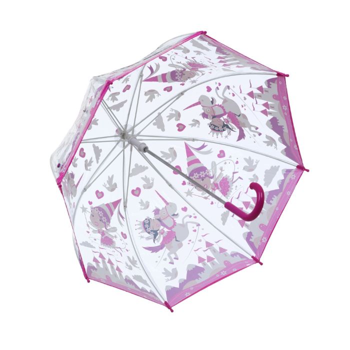 Soake Bugzz Clear Dome Unicorn Umbrella for Kids