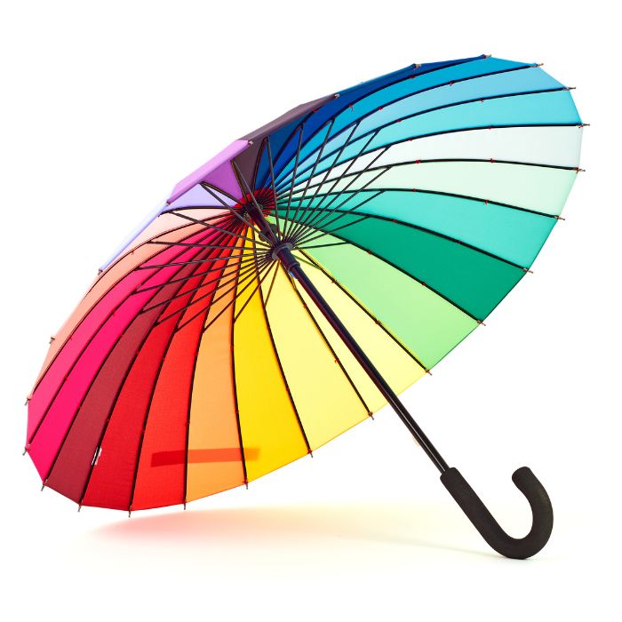 Soake Everyday Walking Umbrella (Rainbow)