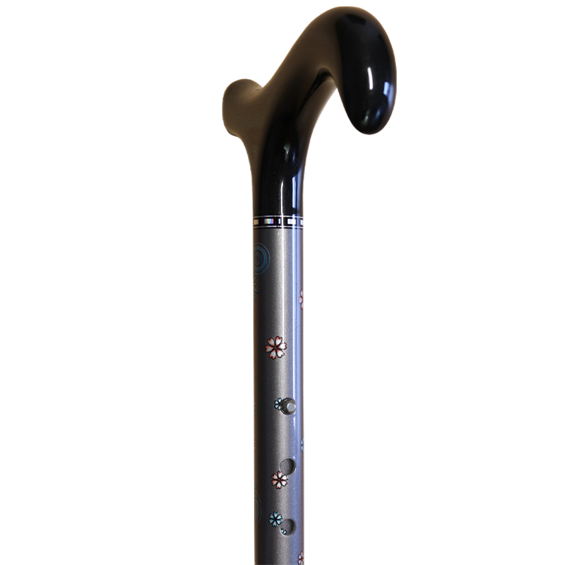 Deluxe Carbon Fibre 4-Part Folding Adjustable Walking Stick Cane for Men,  Ladies and Women with Soft Grip Handle - 33.5” to 37.5”, Carbon Fibre  Walking Sticks