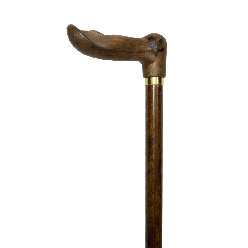Victorian Men Lightweight Classic Black Wooden Handmade Walking Stick  Decorative