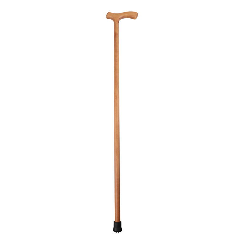 Beech Crutch-Handle Wooden Walking Stick