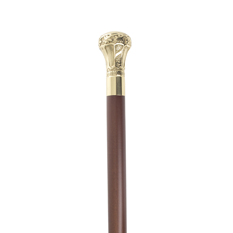 Boxwood Collectors Crown Walking Stick 