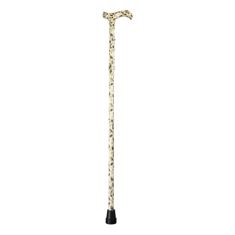 British Owls Folding Patterned Walking Stick