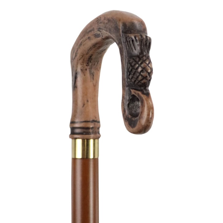 Brown Shepherd's Crook Collectors' Walking Stick