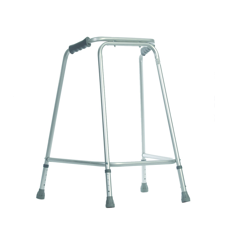 Coopers Height-Adjustable Domestic Zimmer Frame with Wheels