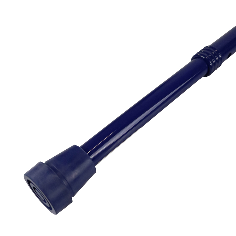 Dark Blue Adjustable Walking Stick with Comfy Grip