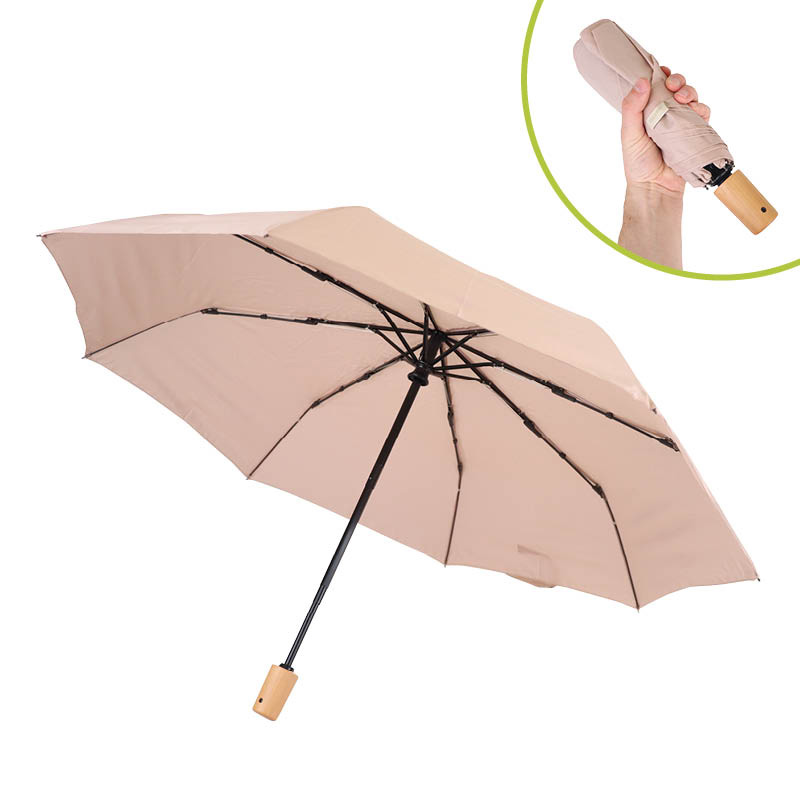 Doppler Nature Magic Eco-Friendly Folding Auto Umbrella (Pink)