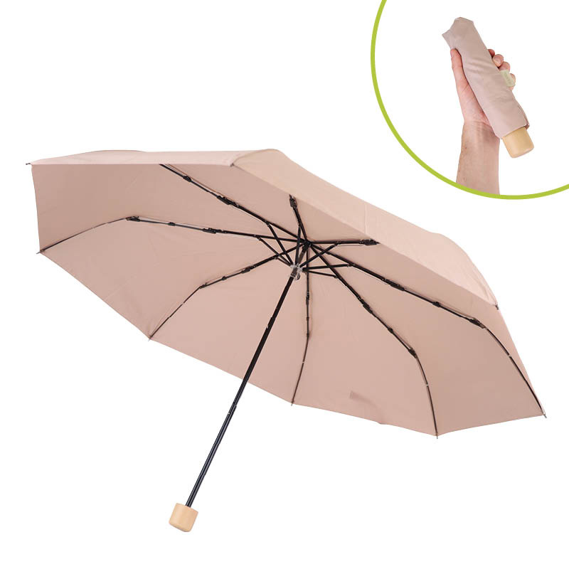 Doppler Nature Mini Folding Eco Umbrella (Pink)