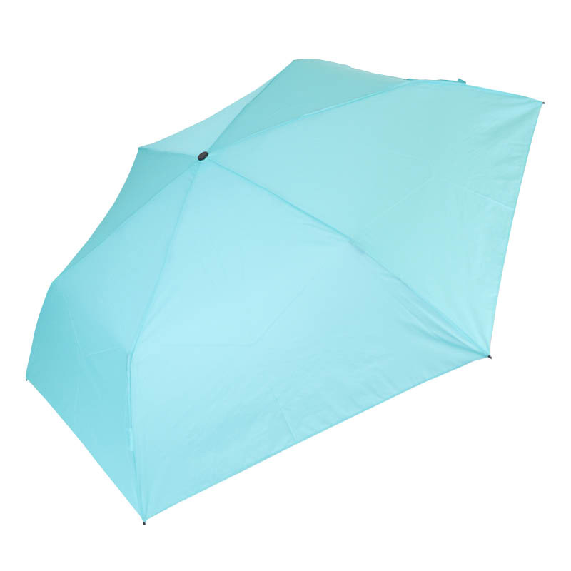 Doppler Zero 99 Ultra-Lightweight Folding Pocket Umbrella (Aqua Blue)