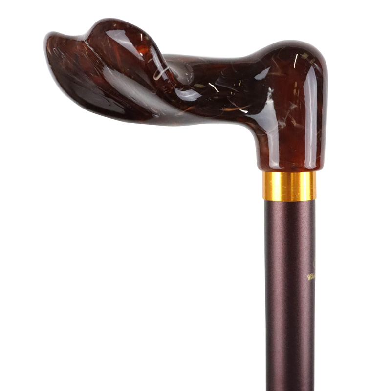 Fischer Handle Extending Cane for Left Hand