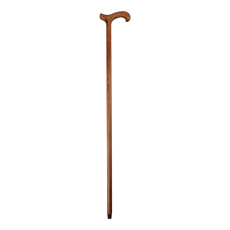 Flame-Scorched Beech Wood Derby Walking Stick