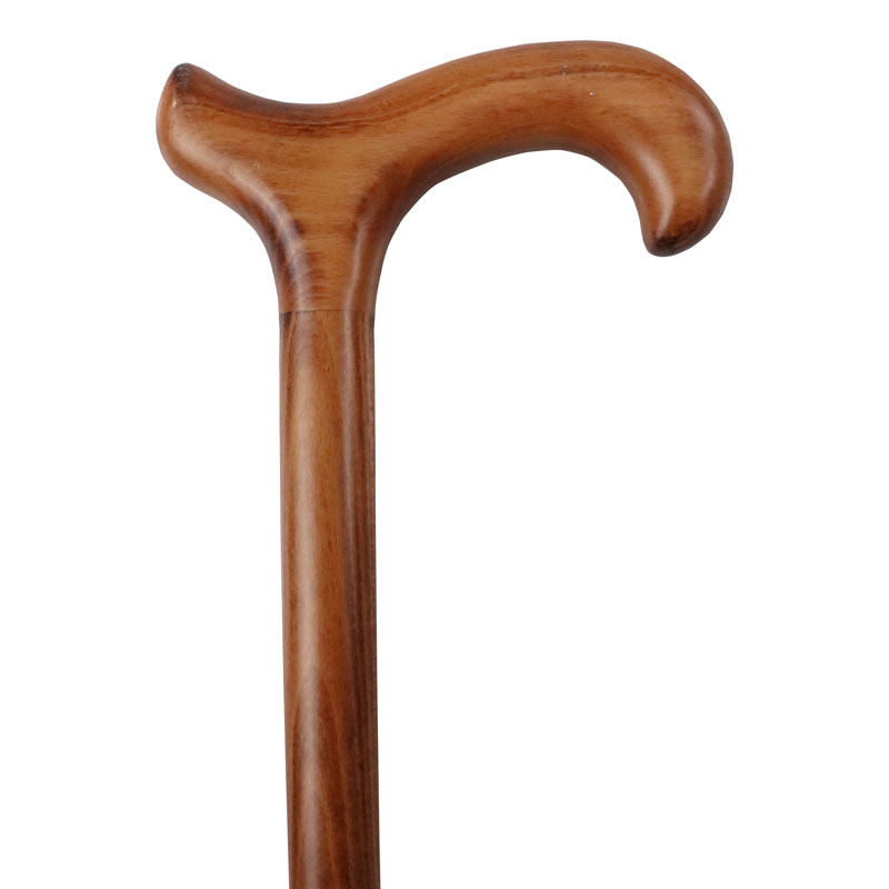 Flame-Scorched Beech Wood Derby Walking Stick