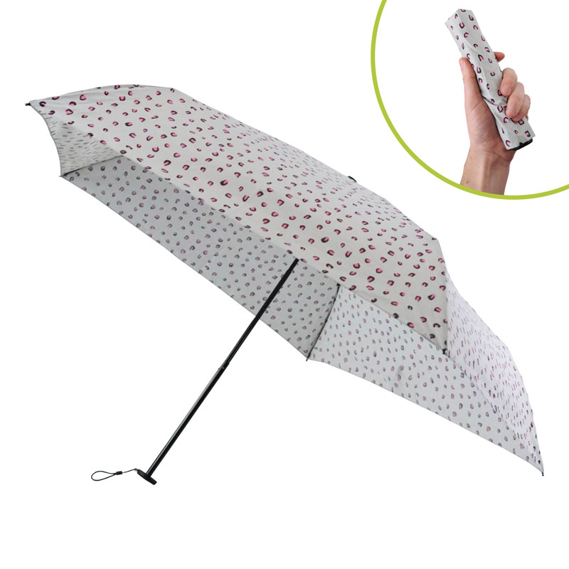 Fulton Aerolite Super Lightweight Compact Umbrella (Funky Leopard)