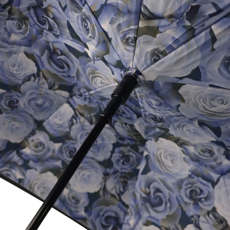 Fulton Bloomsbury Ladies Automatic Walking Umbrella (Liquid Rose)