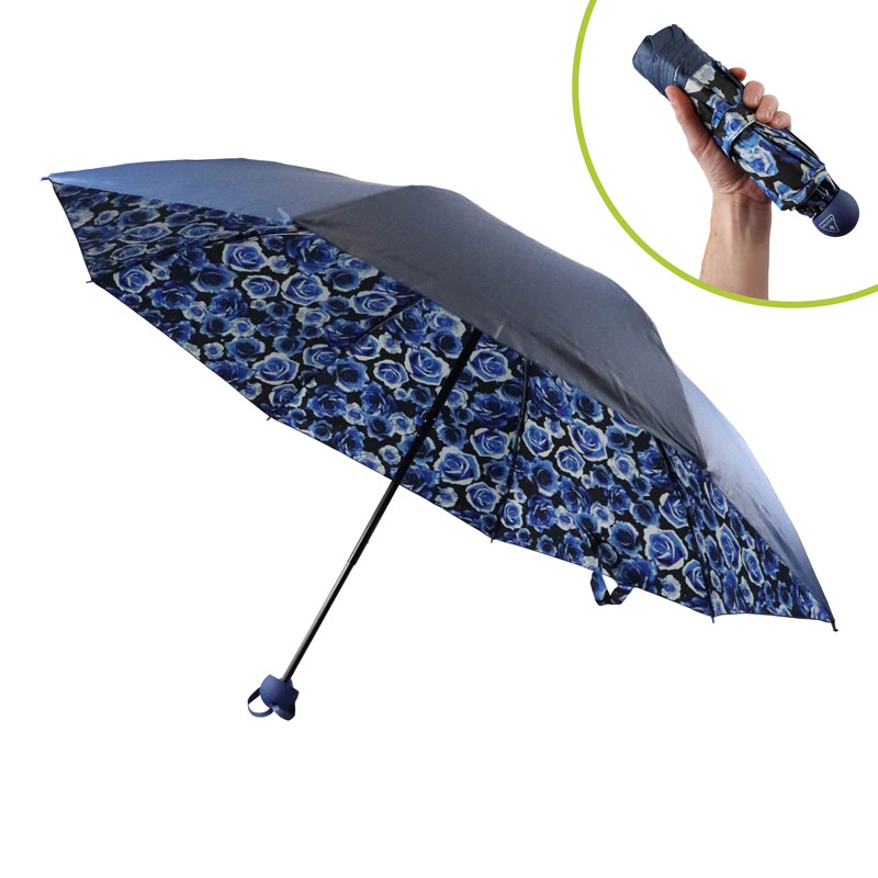 Fulton Mini Invertor 2 Folding Umbrella (China Rose)