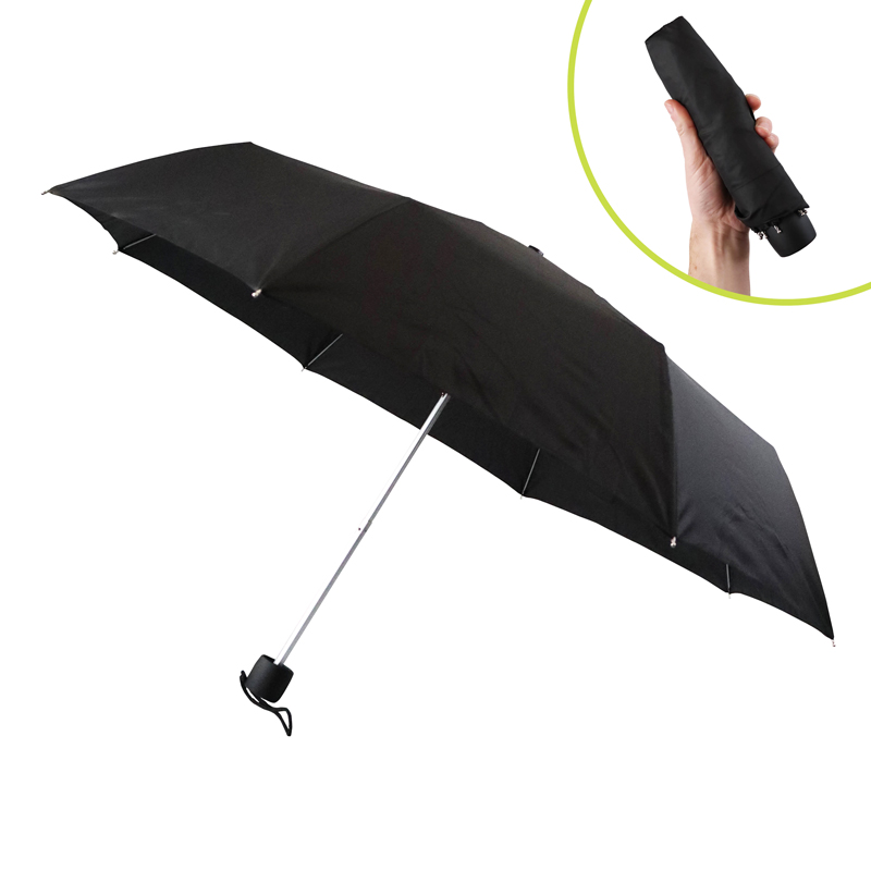 Fulton Minilite Compact Folding Umbrella (Black)