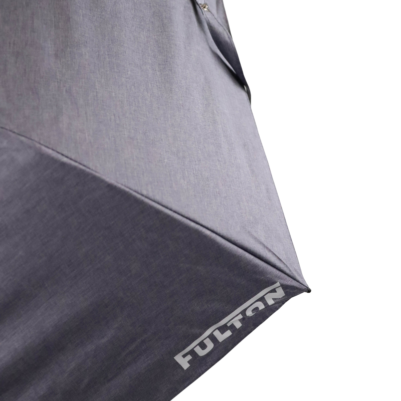 Fulton Parasoleil 2 UV Folding Umbrella (Blue Chambray)