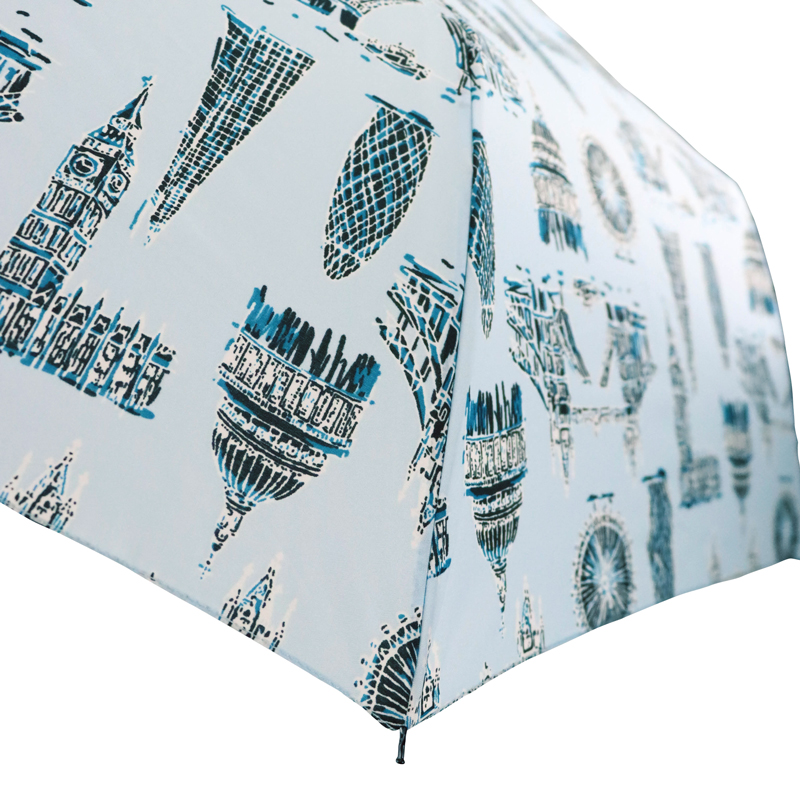 Fulton Stowaway 24 Foldable Umbrella (London Landmarks)