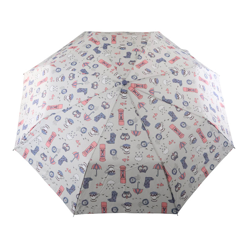 Fulton Stowaway 24 Foldable Umbrella (London Day Out)