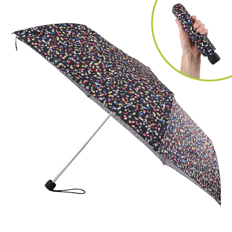 Fulton Superslim 2 Lightweight Folding Umbrella (Sprinkled Spot)