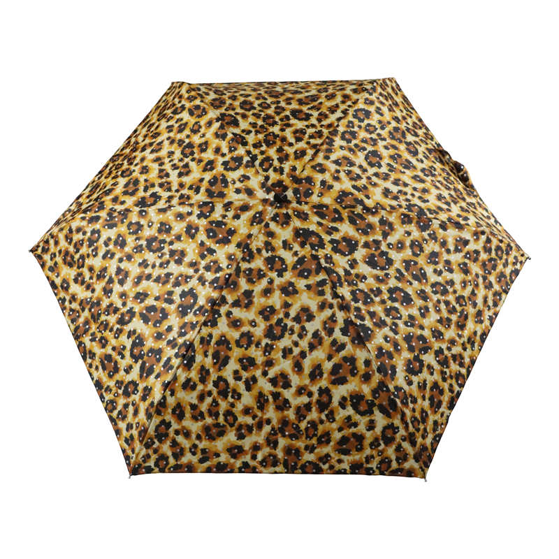 Fulton Tiny 2 Foldable Umbrella (Bling Leopard)