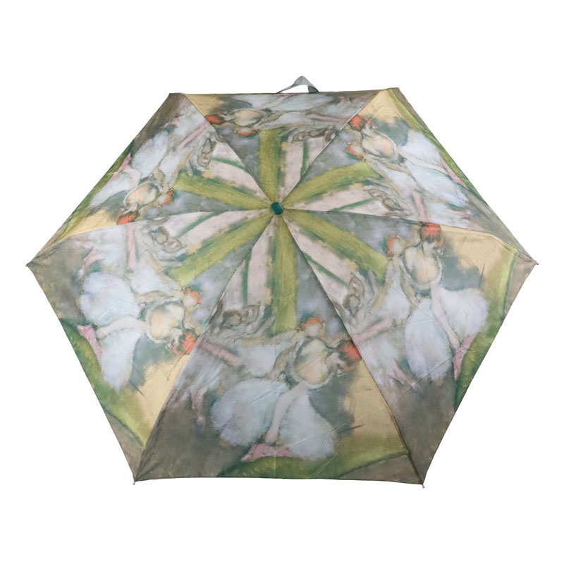 Fulton Tiny 2 National Gallery Foldable Umbrella (Ballet Dancers by Edgar Degas)