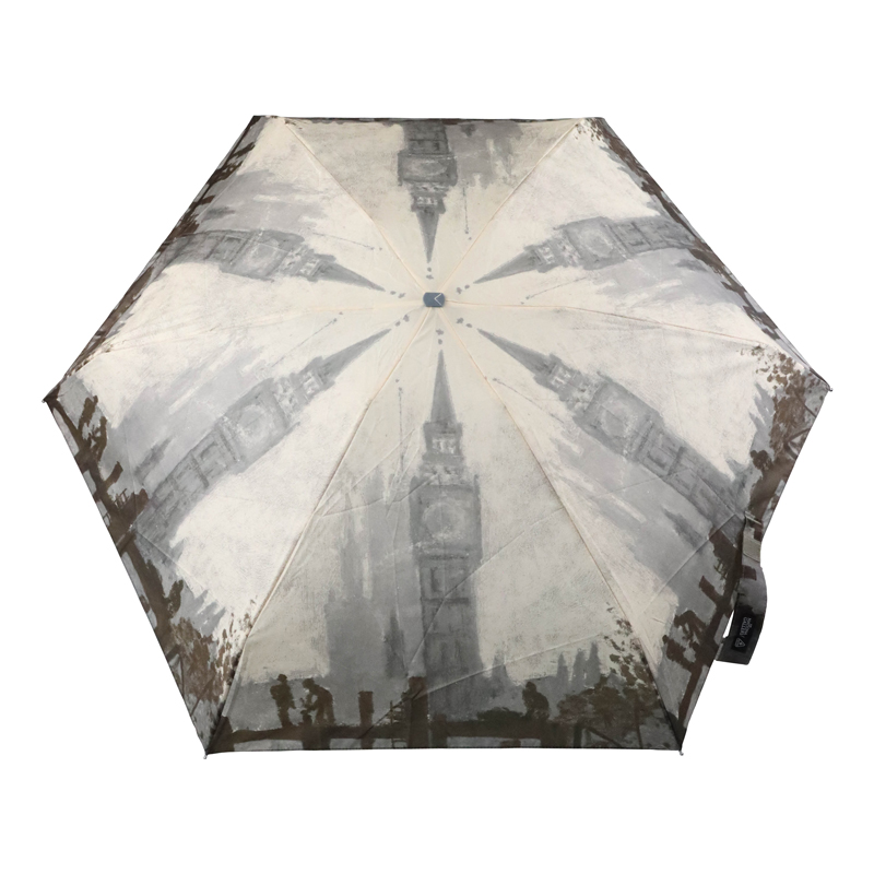 Fulton Tiny 2 National Gallery Foldable Umbrella (Thames Below Westminster by Claude Monet)